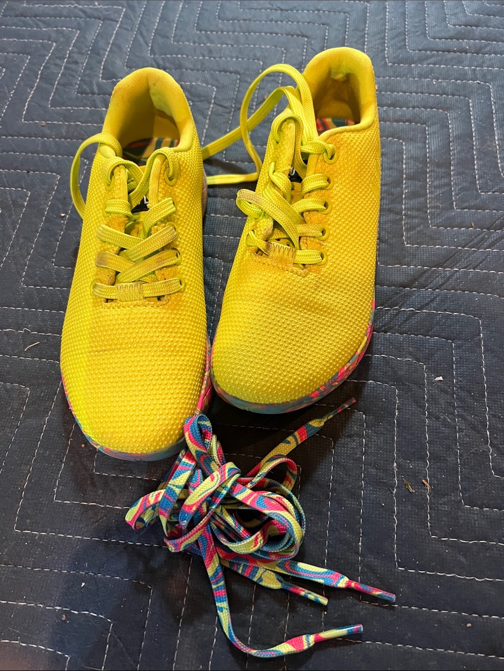 No Bull Neon Yellow Women’s trainer